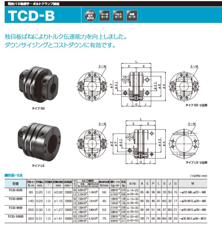 日本SAKAI酒井联轴器型号TCD-80B-19X25