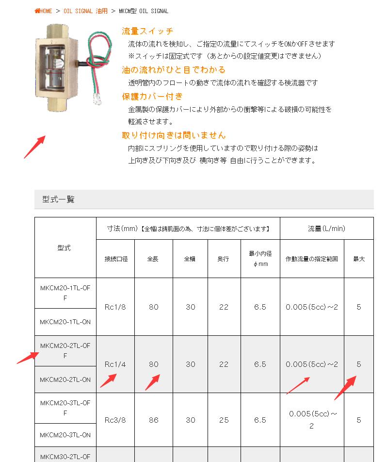 苏州仓库现货销售前田流量开关型号MKCM20-2TL-OFF