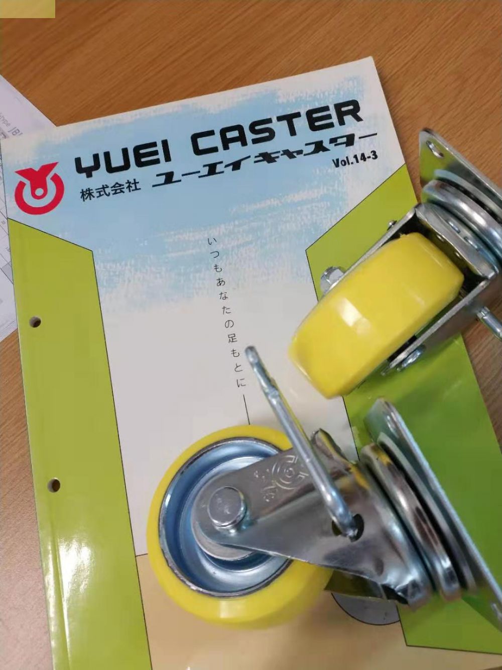 日本原装进口YUEI-CASTER优越脚轮型号：GUJB-7...