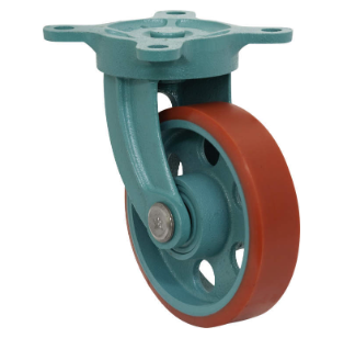 装有聚氨酯轴承的okamotokoki冈本工机脚轮型号：BU...