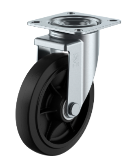 有轴承通用工业用的YUEI-CASTER优越尼龙脚轮型号：R...